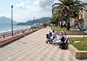 Die Promenade (Lungomare) von Villammare